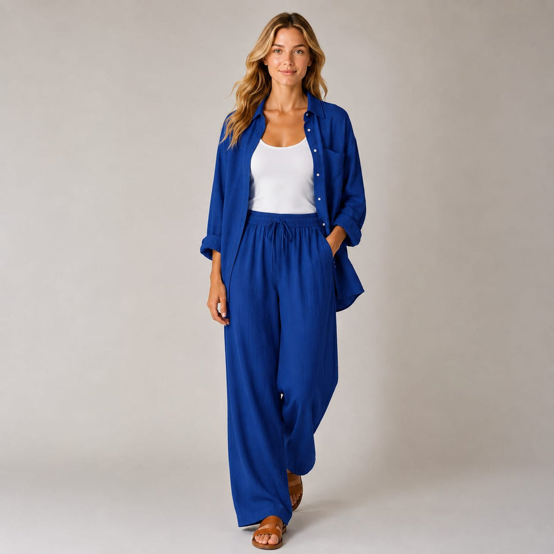 Lisa™ | Luftiges Leinen-Set