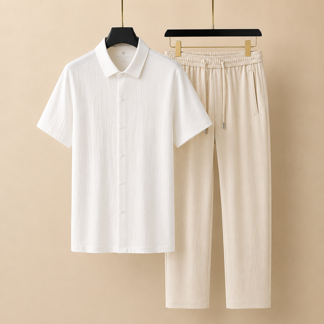 Roman™ | Premium Ice Silk-Baumwolle Sommer-Set