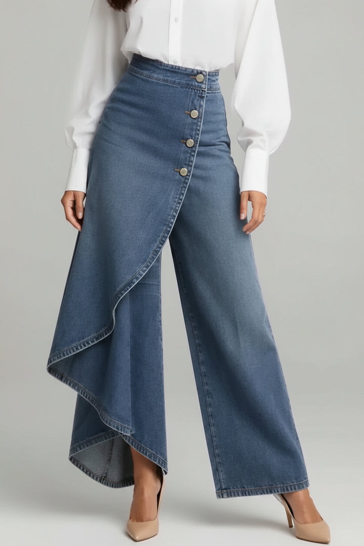 Lorena | Asymmetrische lange Skort