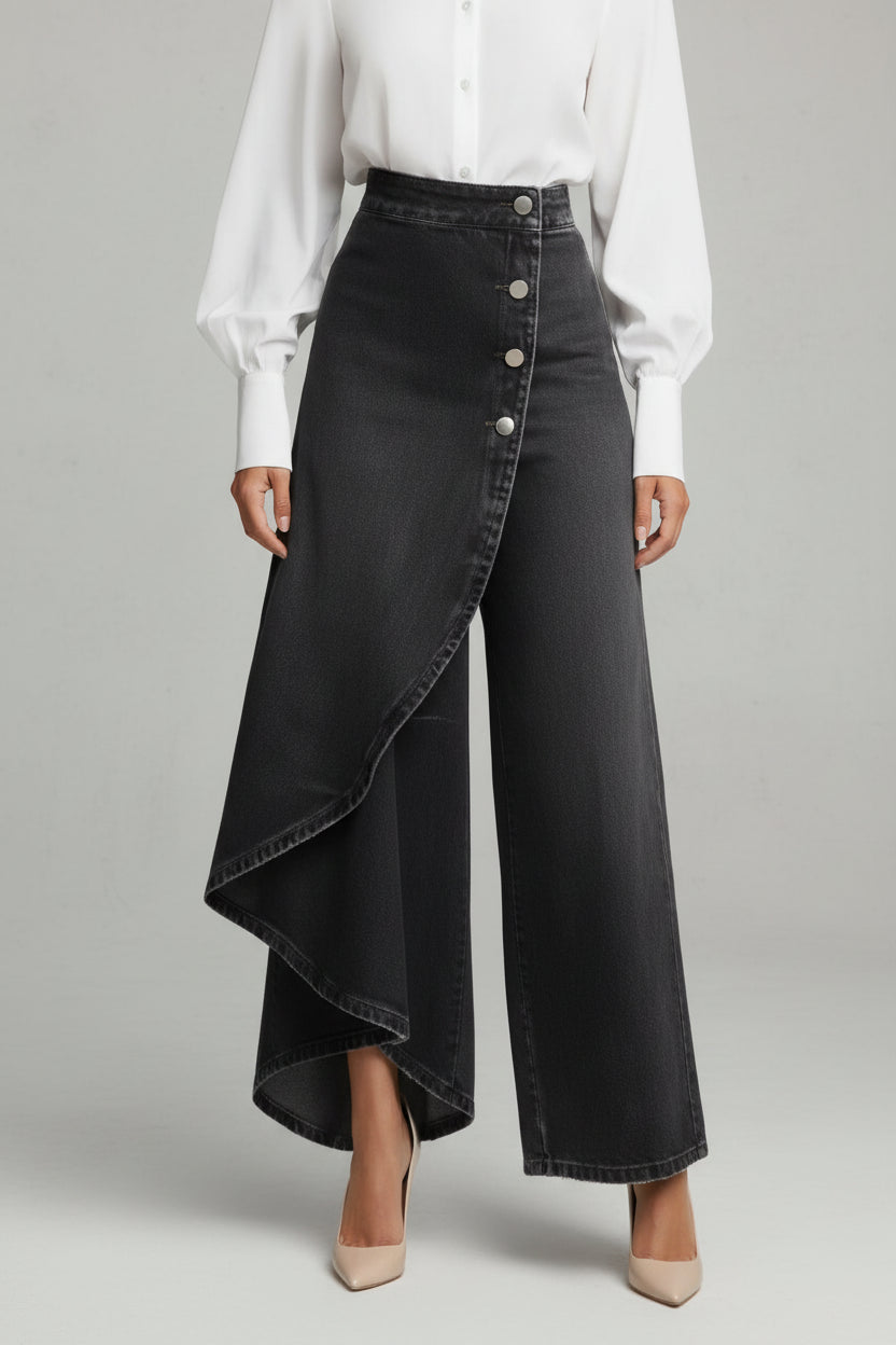 Lorena | Asymmetrische lange Skort