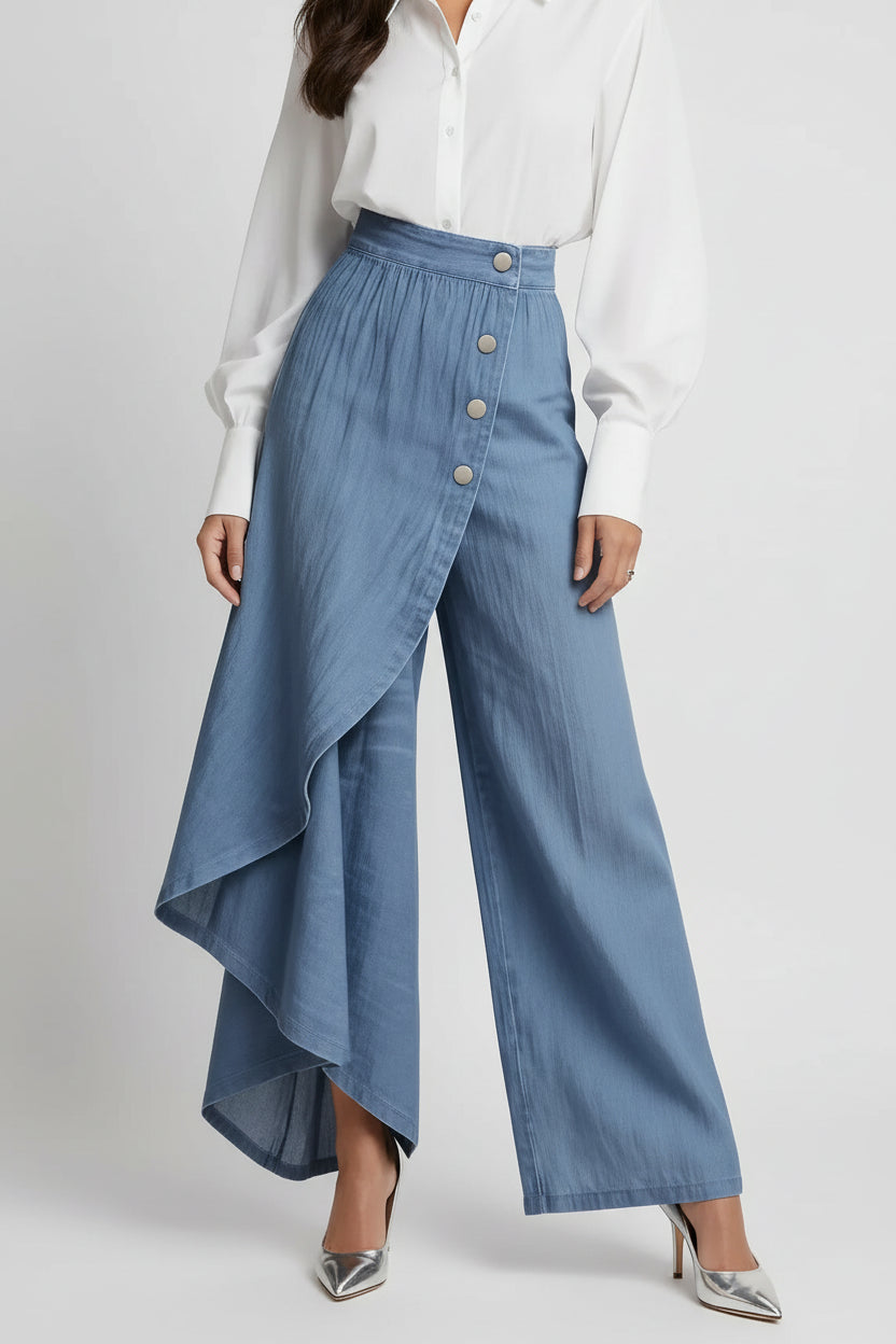 Lorena | Asymmetrische lange Skort