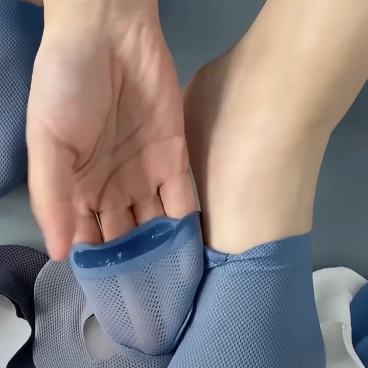 Nova | Unsichtbare atmungsaktive Anti-Rutsch-Socken