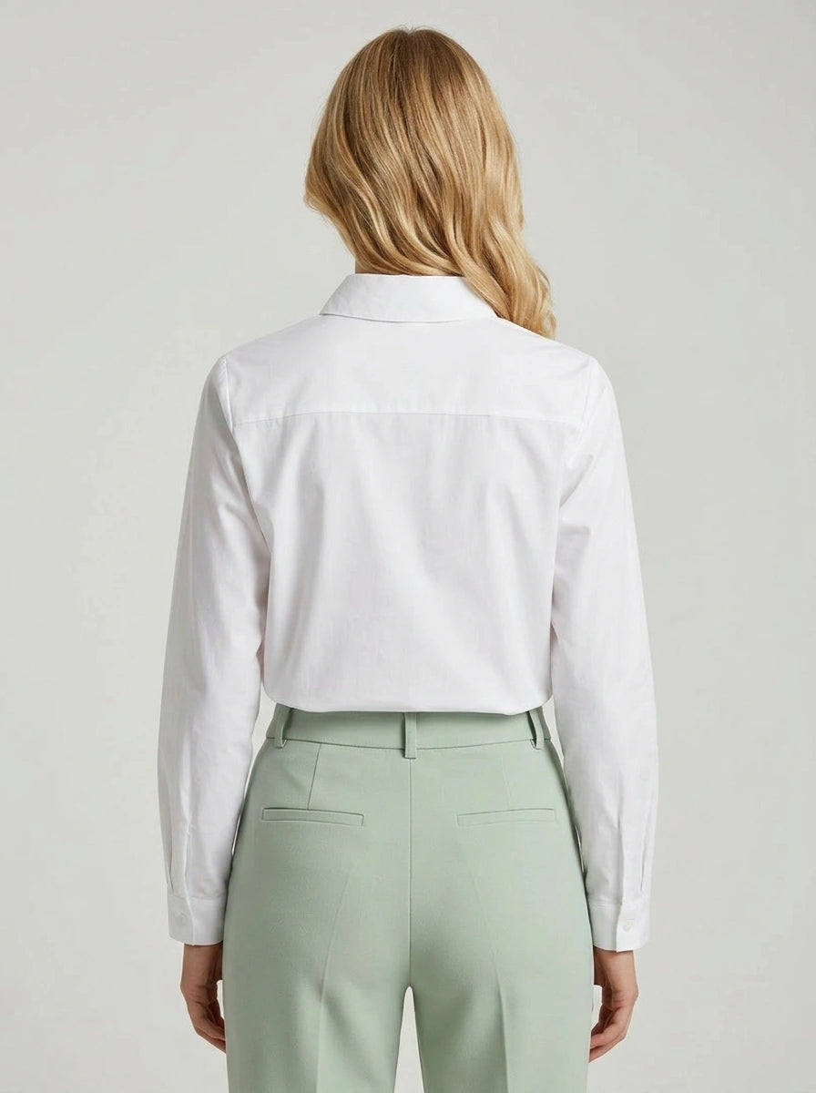 Julliette | Bestickte Baumwollbluse