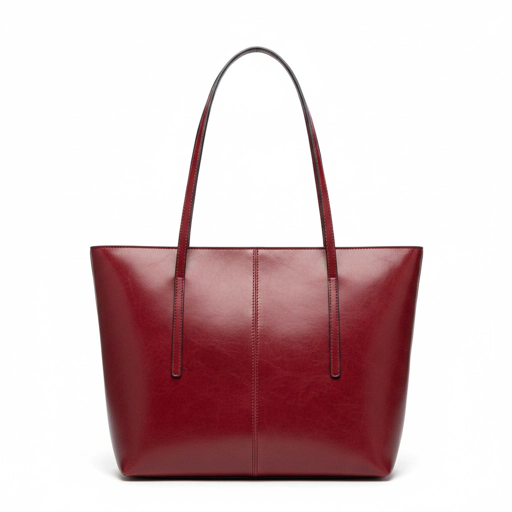 Mirella™ – Luxuriöse Echtleder Shopper-Tasche