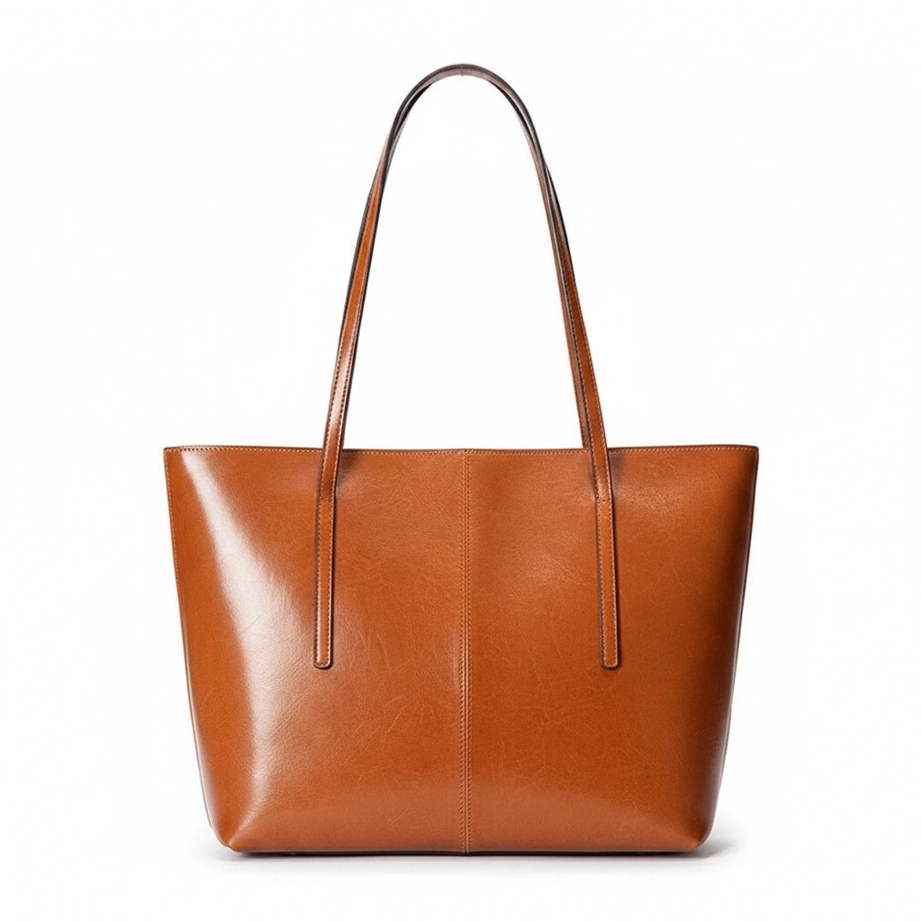 Mirella™ – Luxuriöse Echtleder Shopper-Tasche