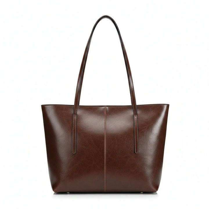 Mirella™ – Luxuriöse Echtleder Shopper-Tasche