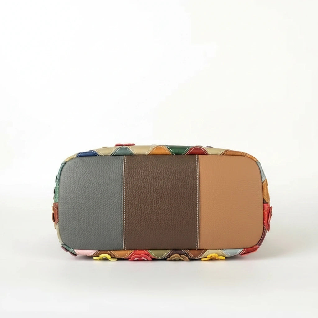 Fleur™ – Luxuriöse Echtleder Handtasche