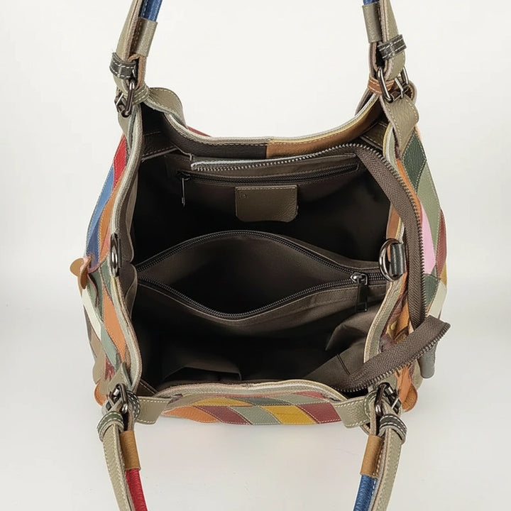 Fleur™ – Luxuriöse Echtleder Handtasche