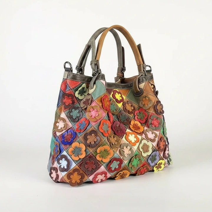 Fleur™ – Luxuriöse Echtleder Handtasche