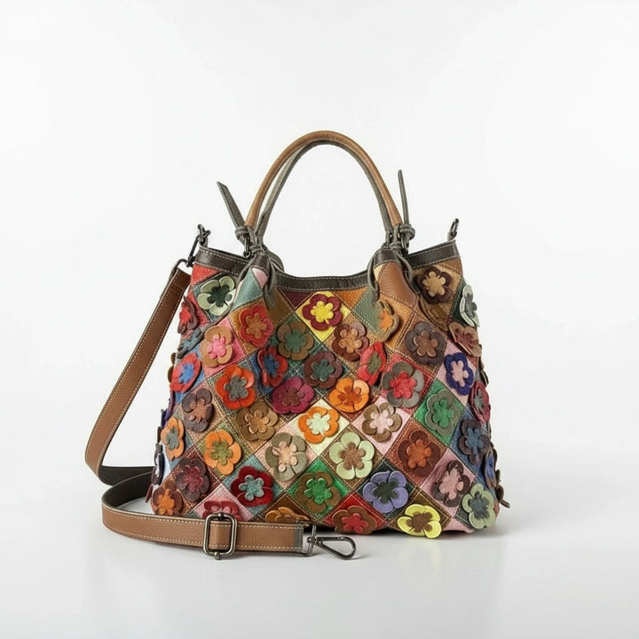 Fleur™ – Luxuriöse Echtleder Handtasche