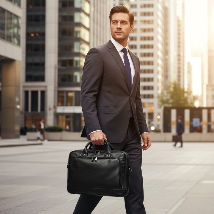 Maximilian™ – Premium Leder Reise-Aktentasche