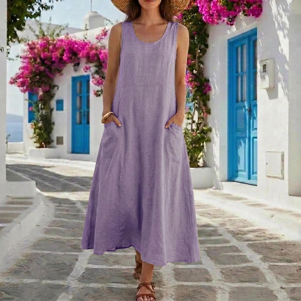 Miranda™ | Leichtes Leinen-Sommerkleid