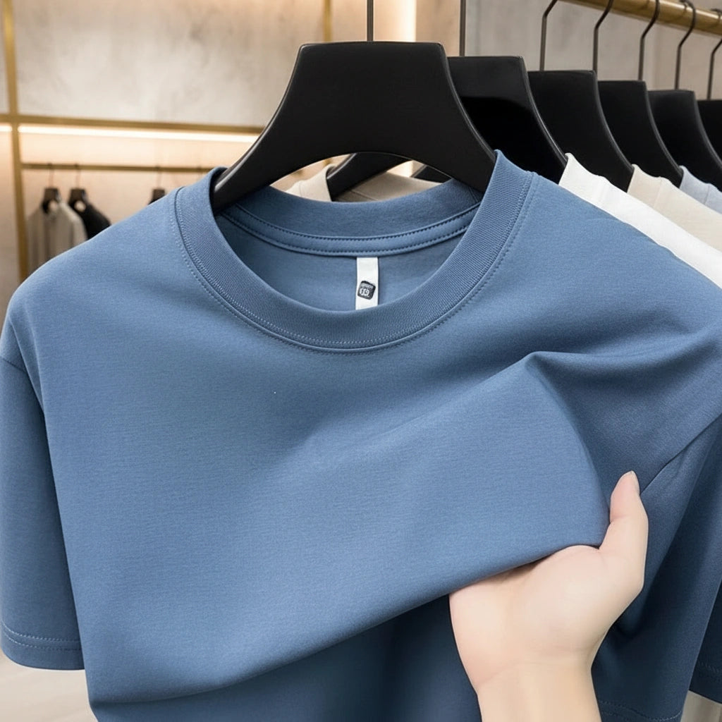 Guy™ | Luxuriöses Seiden-T-Shirt