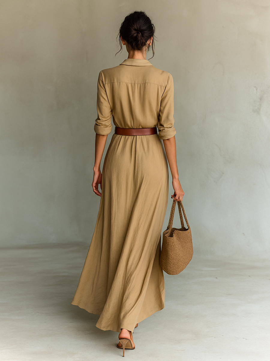 Aurora | Fließendes Maxikleid